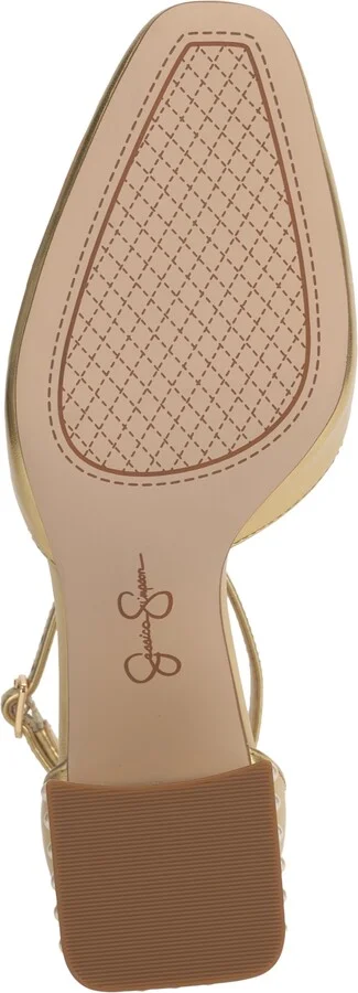 Jessica Simpson Women's Fulian Ankle-Strap Block-Heel Pumps - Image 5