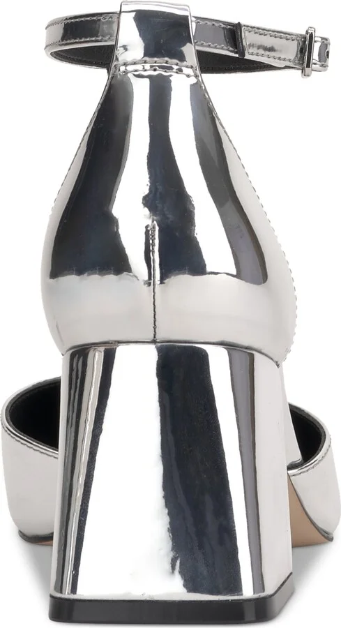 Jessica Simpson Women's Fulian Ankle-Strap Block-Heel Pumps - Image 7