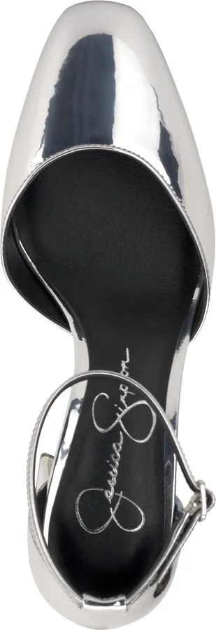 Jessica Simpson Women's Fulian Ankle-Strap Block-Heel Pumps - Image 8