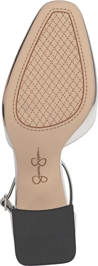 Jessica Simpson Women's Fulian Ankle-Strap Block-Heel Pumps - Image 9