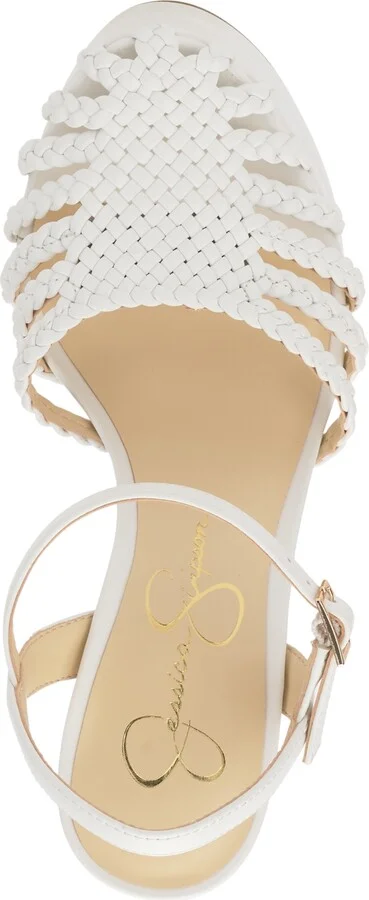 Jessica Simpson Women's Inaia Woven Platform Dress Sandals - Image 4