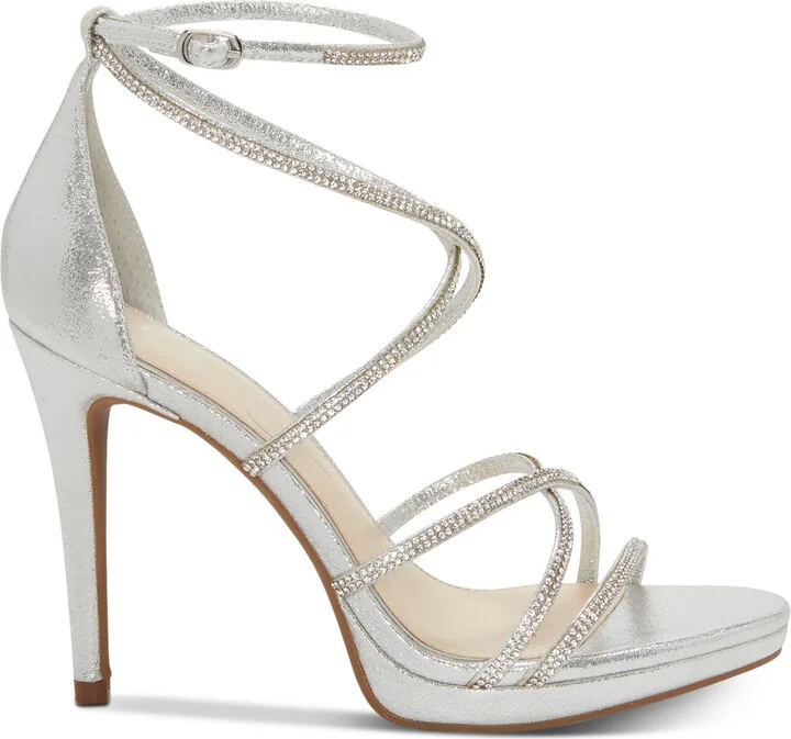 Jessica Simpson Women's Jaeya Strappy Rhinestone High-Heel Dress Sandals - Image 2