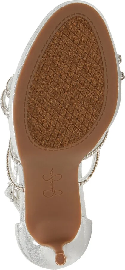 Jessica Simpson Women's Jaeya Strappy Rhinestone High-Heel Dress Sandals - Image 4