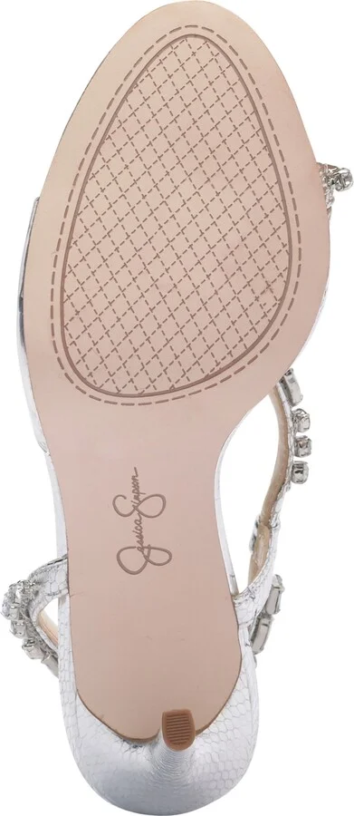 Jessica Simpson Women's Jaycin Barely-There Rhinestone Evening Sandals - Image 5