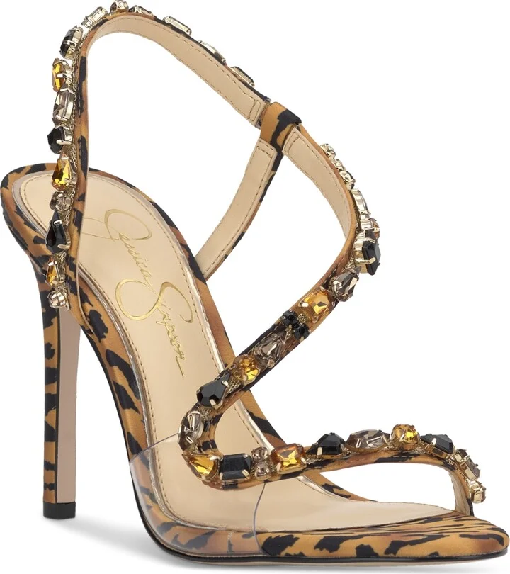 Natural Leopard Multi Satin