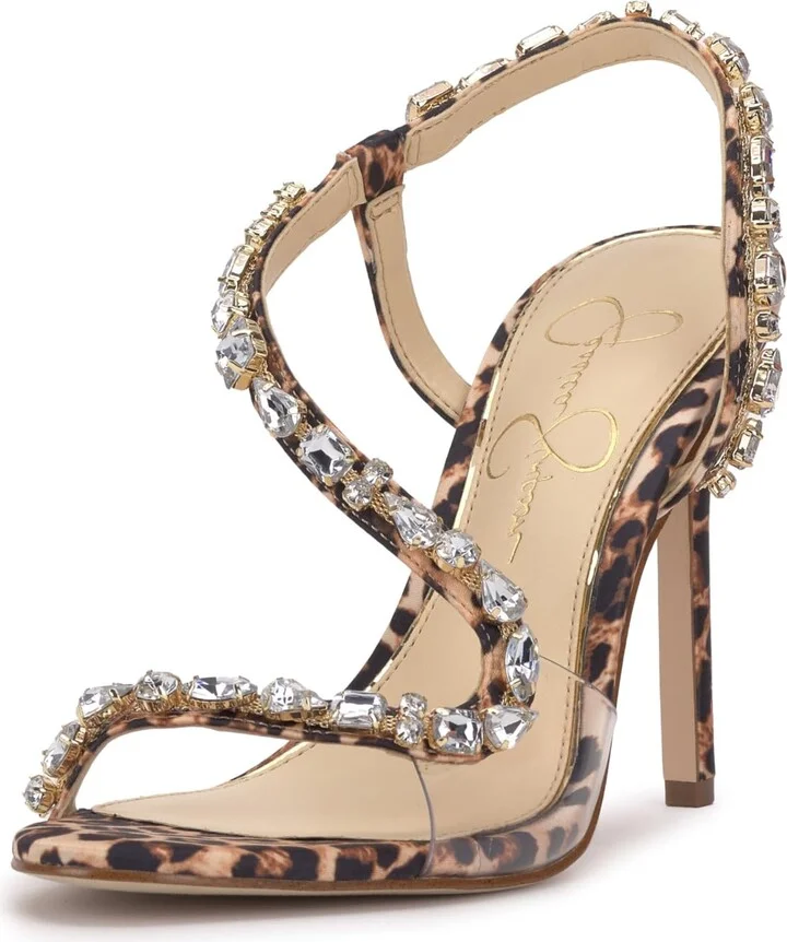 Jessica Simpson Women's Jaycin Embellished Heeled Sandal