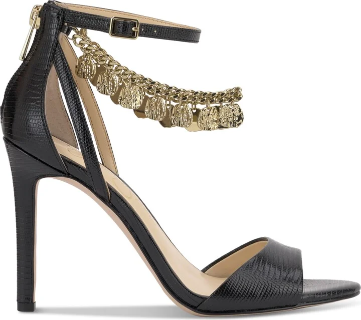 Jessica Simpson Women's Jetser Embellished Chain Dress Sandals - Image 6