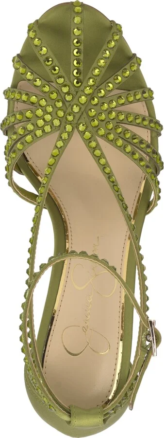 Jessica Simpson Women's Jittale Strappy Two-Piece Pumps - Image 4