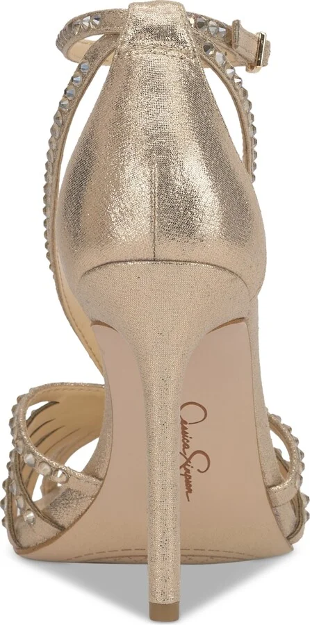 Jessica Simpson Women's Jittale Strappy Two-Piece Pumps - Image 7