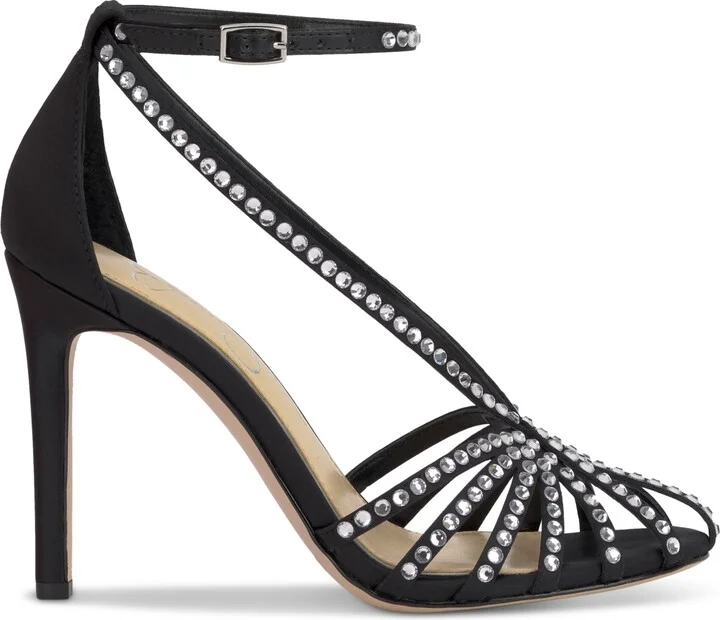 Jessica Simpson Women's Jittale Strappy Two-Piece Pumps - Image 10