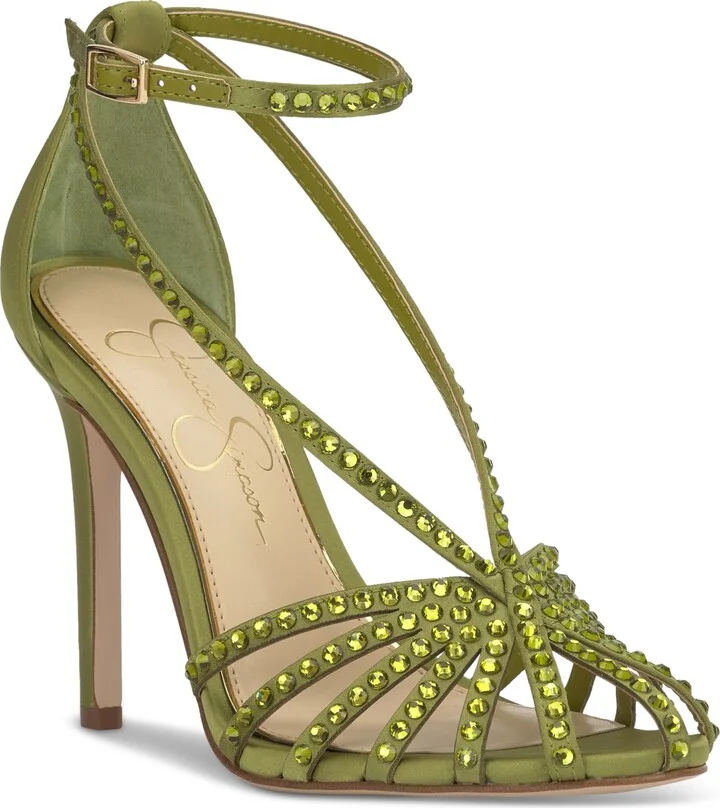 Jessica Simpson Women's Jittale Strappy Two-Piece Pumps