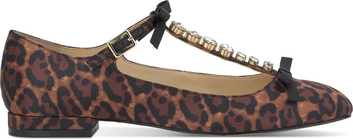 Jessica Simpson Women's Jolliya T-Strap Dress Flats - Image 2