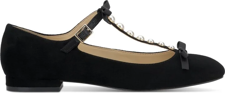 Jessica Simpson Women's Jolliya T-Strap Dress Flats - Image 6