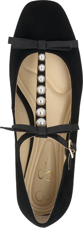 Jessica Simpson Women's Jolliya T-Strap Dress Flats - Image 8