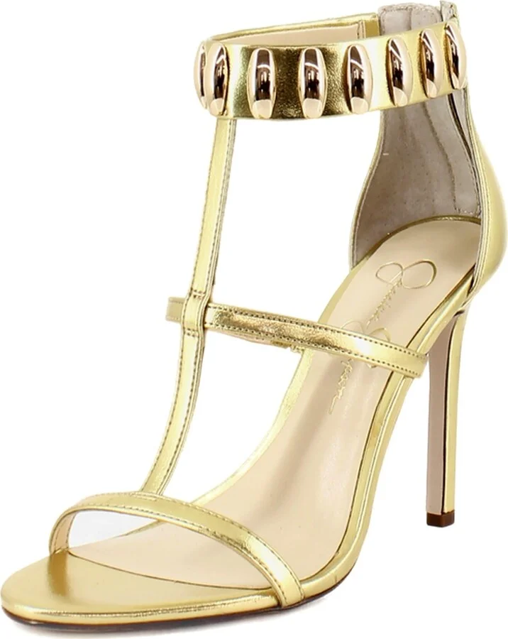 Jessica Simpson Women's Juniya Studded Heeled Sandals