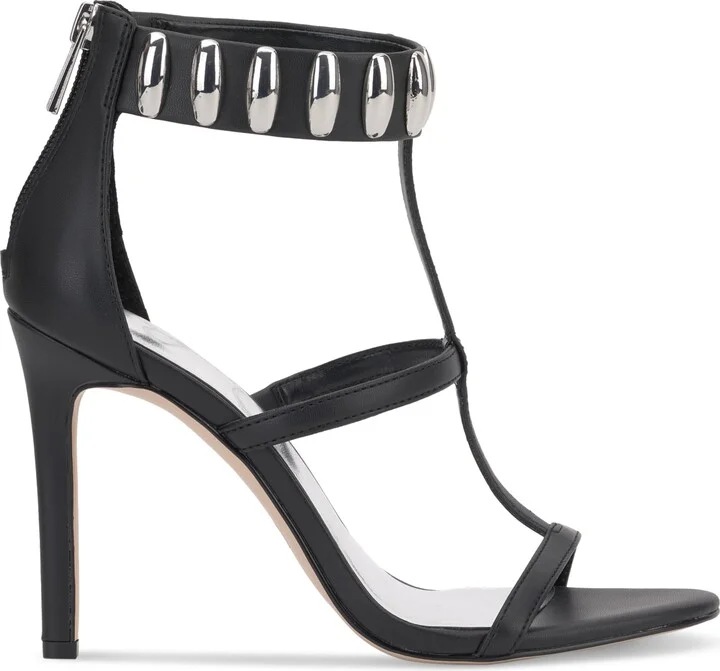 Jessica Simpson Women's Juniya T-Strap Studded Stiletto Sandals - Image 2