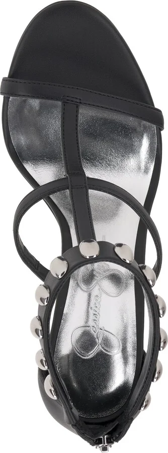 Jessica Simpson Women's Juniya T-Strap Studded Stiletto Sandals - Image 4