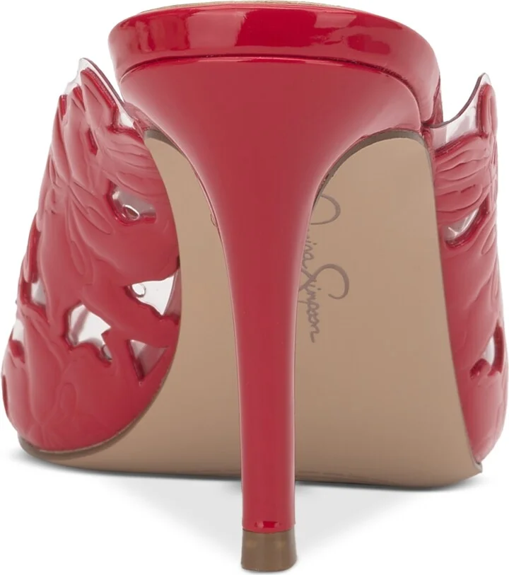 Jessica Simpson Women's Justera Cutout Floral Mules - Image 3