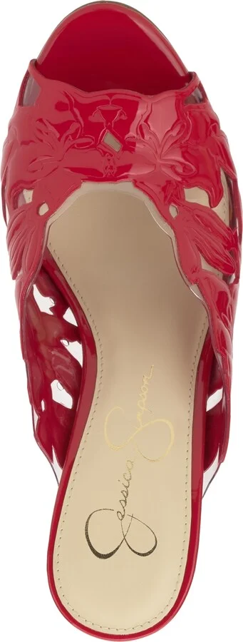 Jessica Simpson Women's Justera Cutout Floral Mules - Image 4