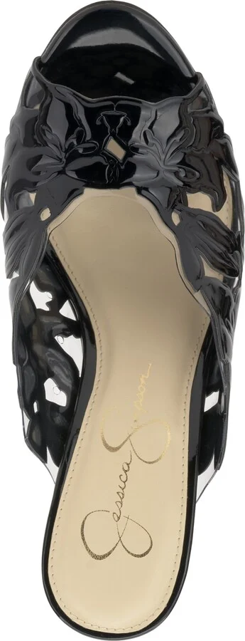 Jessica Simpson Women's Justera Cutout Floral Mules - Image 8