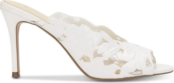 Jessica Simpson Women's Justera Cutout Floral Mules - Image 10