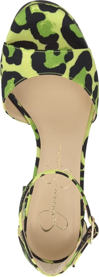 Jessica Simpson Women's Kaliah Ankle-Strap Block-Heel Dress Sandals - Image 8