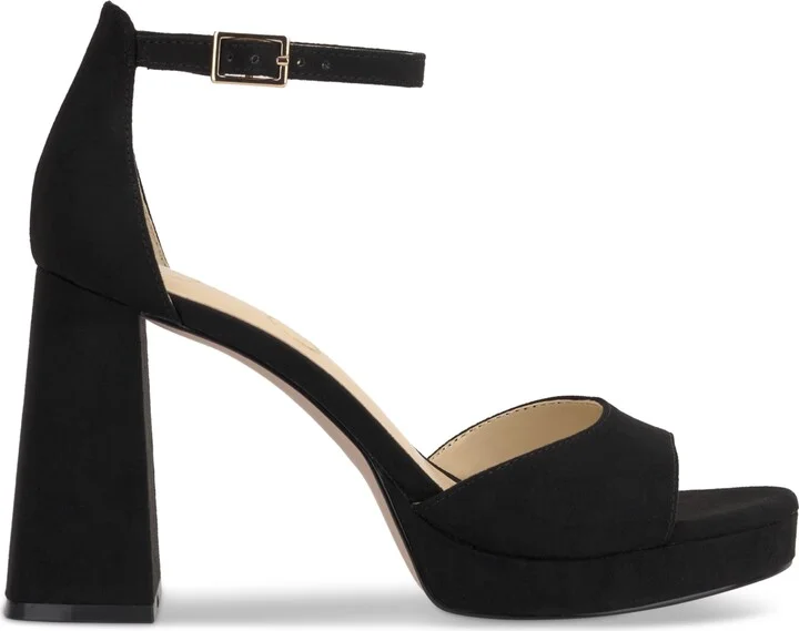 Jessica Simpson Women's Kaliah Ankle-Strap Block-Heel Dress Sandals - Image 10