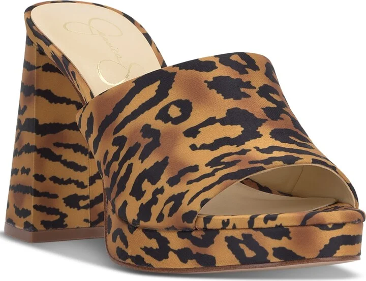 Natural Leopard Satin