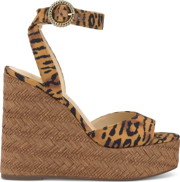 Jessica Simpson Women's Kamindi Ankle-Strap Platform Wedge Sandals - Image 2