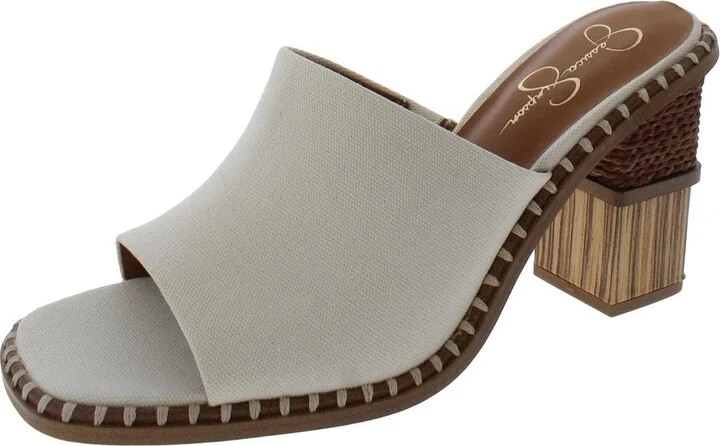 Jessica Simpson Women's Lendrila High Heel Mule Heeled Sandal