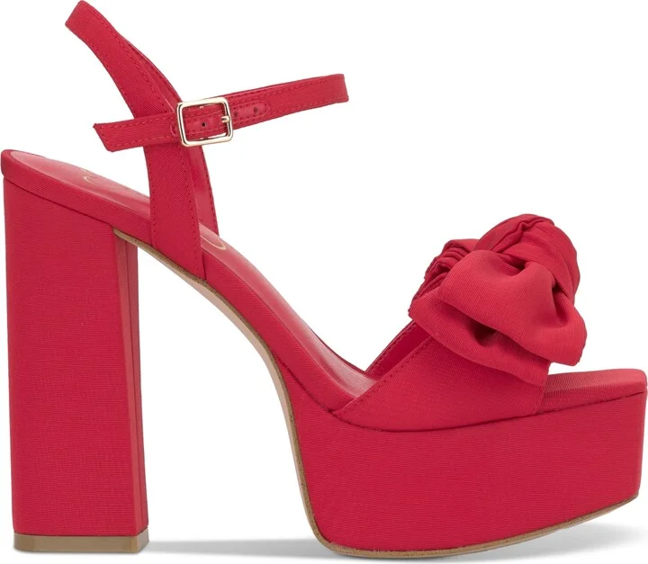 Jessica Simpson Women's Lollien Bow Platform Sandals - Image 2
