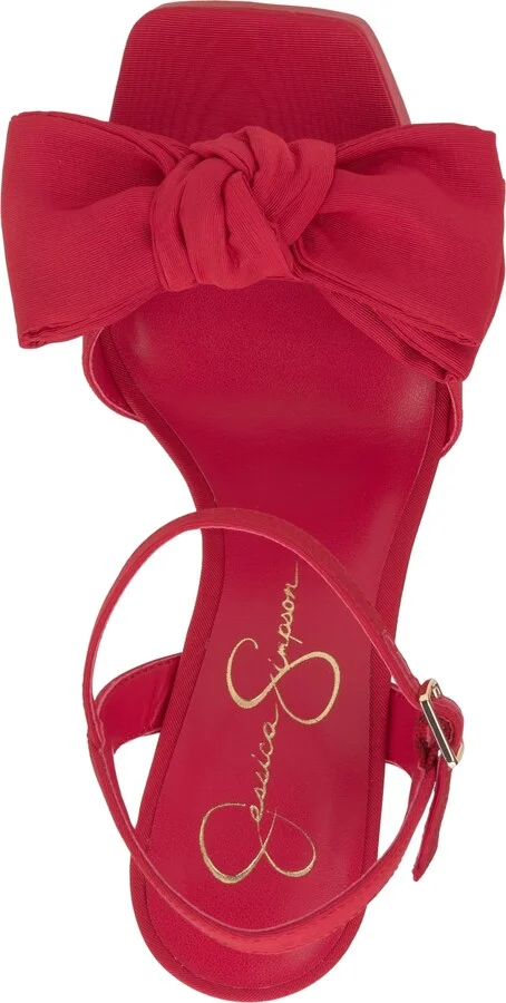 Jessica Simpson Women's Lollien Bow Platform Sandals - Image 4