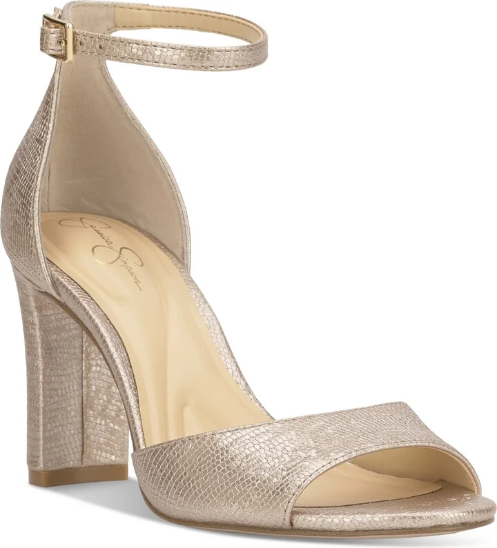 Jessica Simpson Women's Luxcilla Block-Heel Dress Sandals