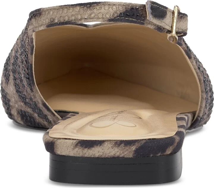 Jessica Simpson Women's Mezzah Slingback Flat Mules - Image 3