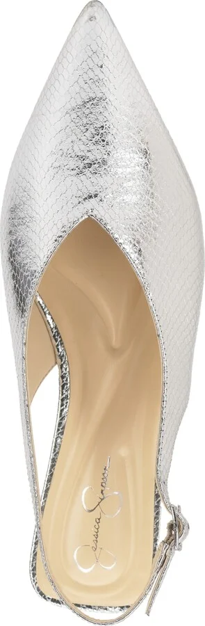 Jessica Simpson Women's Mezzah Slingback Flat Mules - Image 8