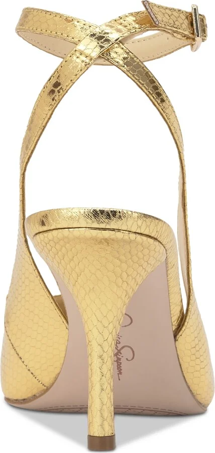 Jessica Simpson Women's Miriale Slingback Ankle-Strap Pumps - Image 3