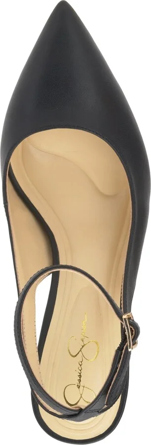 Jessica Simpson Women's Miriale Slingback Ankle-Strap Pumps - Image 8