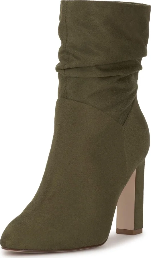Deep Moss Stretch Microsuede