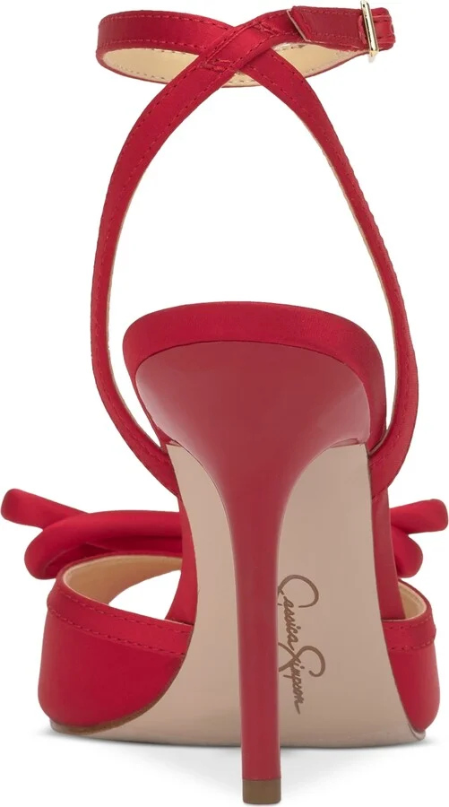 Jessica Simpson Women's Nolira Two-Piece Bow Dress Sandals - Image 3