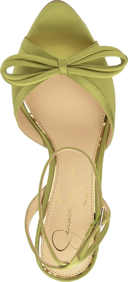 Jessica Simpson Women's Nolira Two-Piece Bow Dress Sandals - Image 8