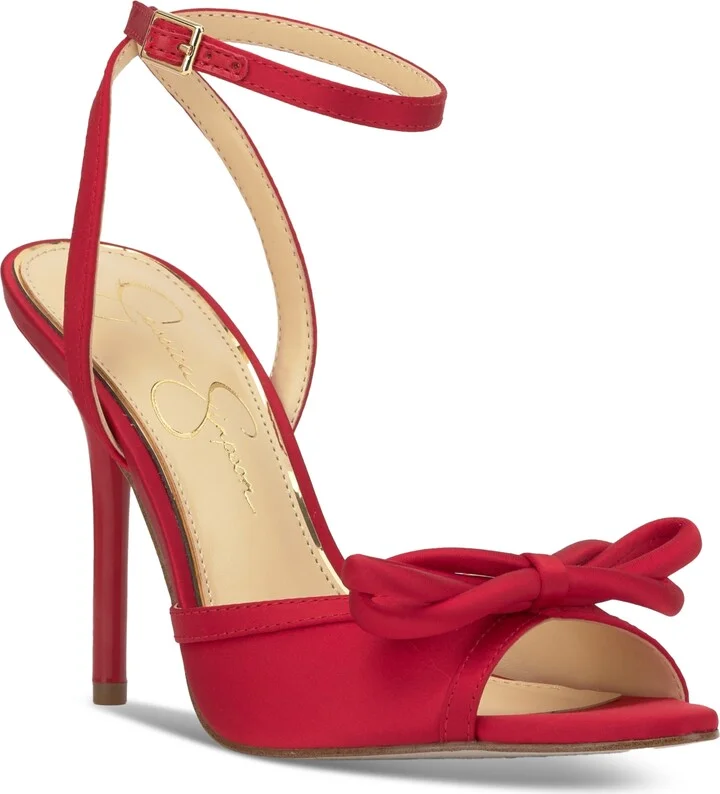 Jessica Simpson Women's Nolira Two-Piece Bow Dress Sandals