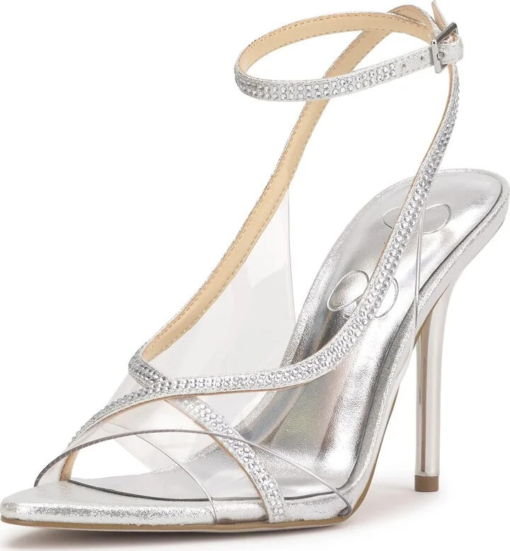 Clear/Silver Lucite