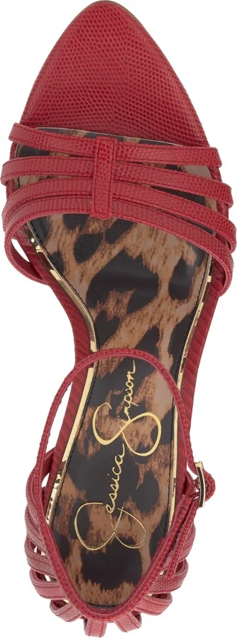 Jessica Simpson Women's Nuvire Strappy Stiletto Dress Sandals - Image 4
