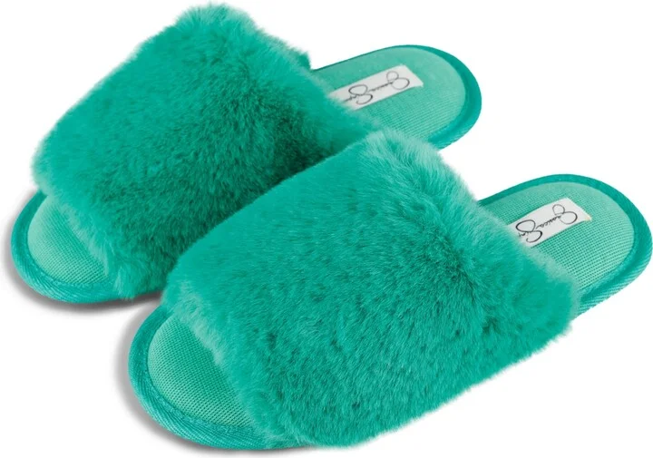 Jessica Simpson Women's Open Toe Slide Slippers - Image 4