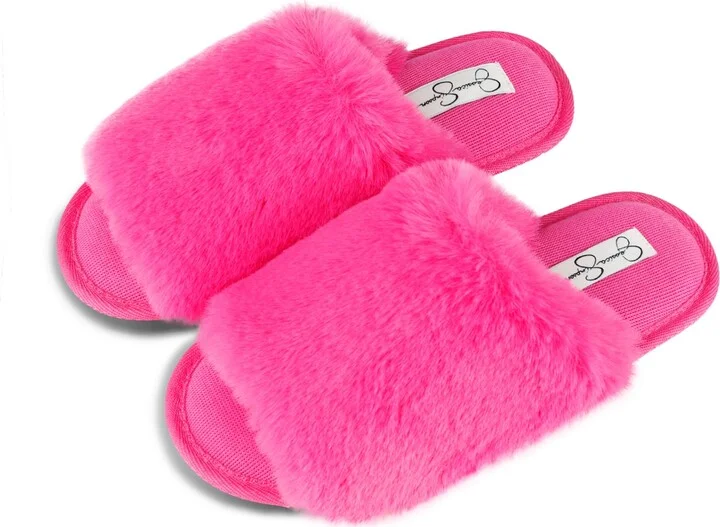 Jessica Simpson Women's Open Toe Slide Slippers - Image 9