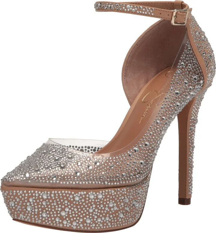 Jessica Simpson Women's Ormanda Embellished Platform Pump