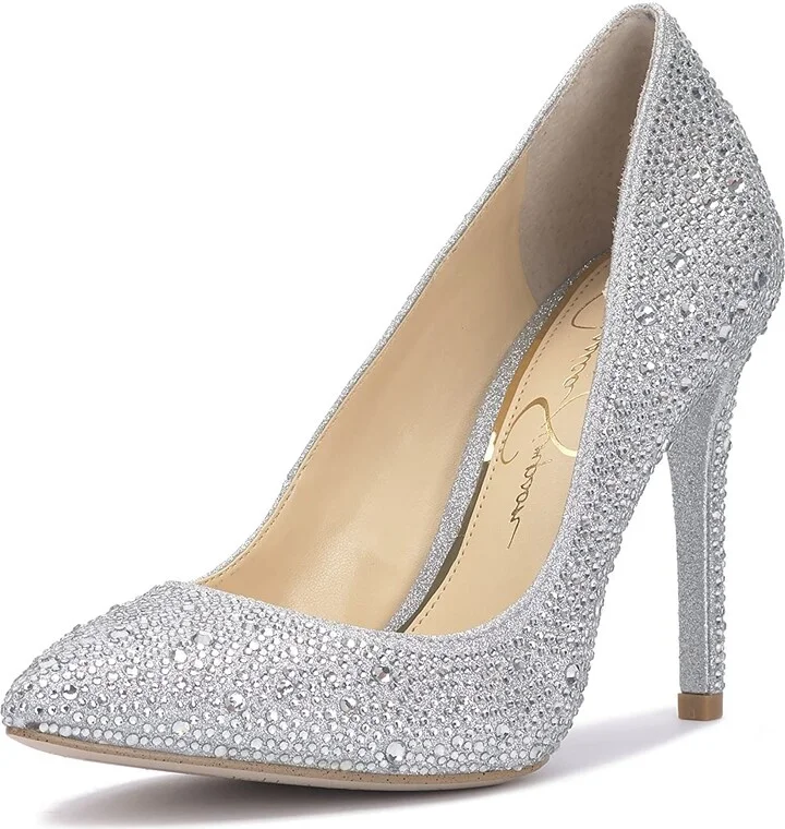 Jessica Simpson Women's Pembe Embellished Classic Pump