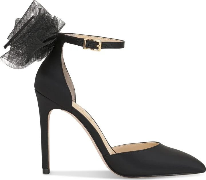 Jessica Simpson Women's Phindies Bow Ankle-Strap Pumps - Image 10