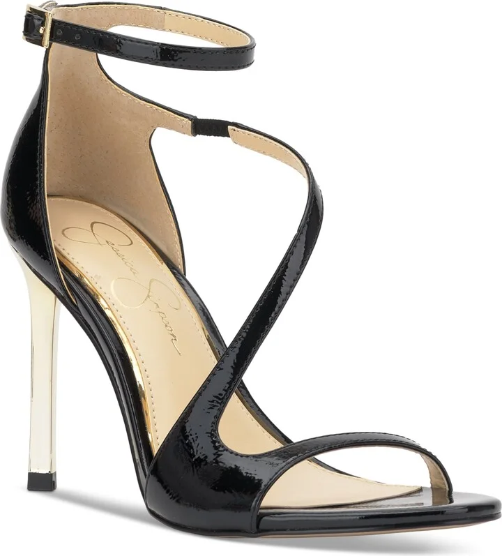 Jessica Simpson Women's Qamille Strappy Stiletto Dress Sandals
