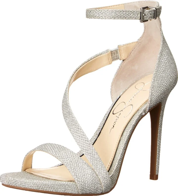 Jessica Simpson Women's Rayli Ankle Strap Heeled Sandal